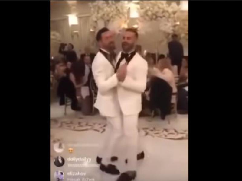 Հայ միասեռական զույգի հարսանիքը․ պարում են Ռազմիկ Ամյանի երգի ներքո (Video)